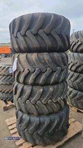 4 x ALLIANCE tyres (500 60 22.5) - 3
