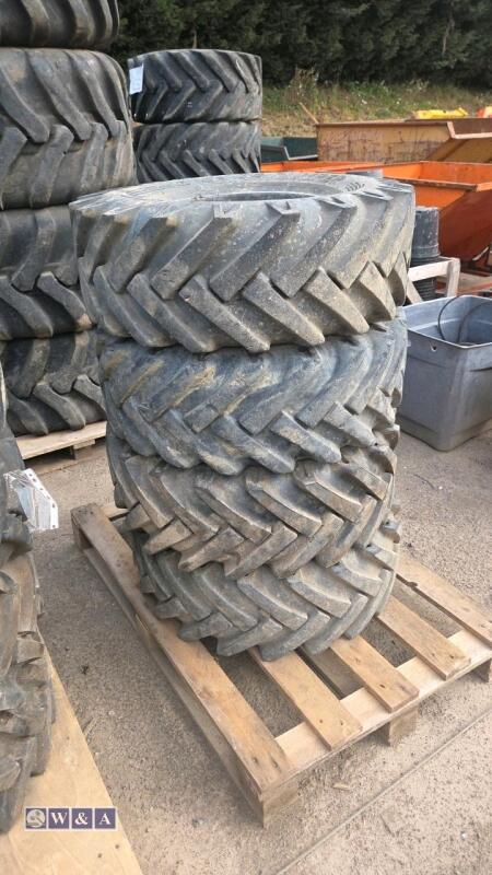 4 x STARCO dumper tyres (295 80 15.3)