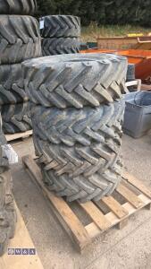 4 x STARCO dumper tyres (295 80 15.3)
