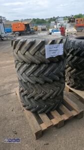 4 x STARCO dumper tyres (295 80 15.3) - 3