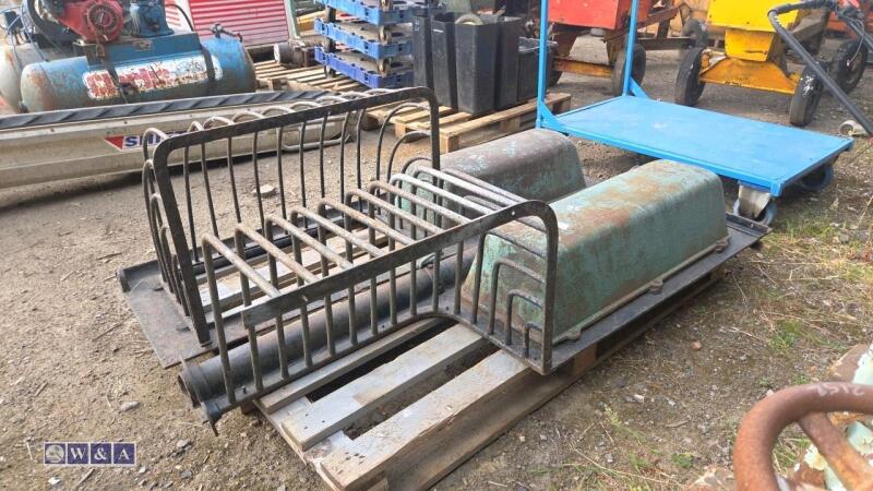 2 x vintage cast iron sinks
