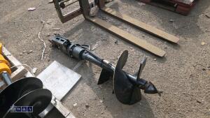Hydraulic machine auger c/w lines - 3