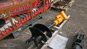 Hydraulic machine auger (40mm pins)