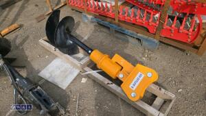 Hydraulic machine auger (40mm pins) - 2