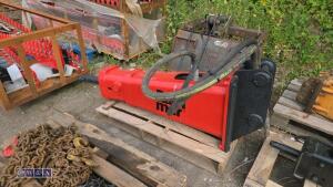 RAMMER hydraulic machine breaker c/w lines