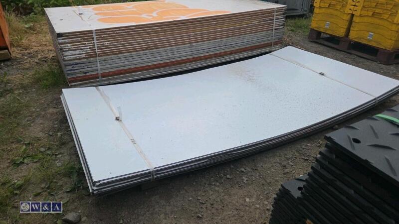 Quantity of aluminium composite sheets