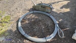 TIRFOR winch & wire cable - 4