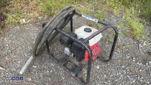 Petrol poker drive unit c/w poker