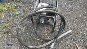Petrol poker drive unit c/w poker - 4