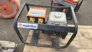 Petrol 110v generator - 6