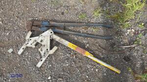 RECORD NO. 942 bolt cutters & ROBEL rail lifting tool - 2