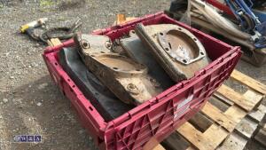 Box of trench rammer feet - 3