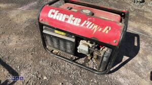 CLARKE petrol dual volt generator - 4