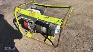 PRAMAC petrol dual volt generator