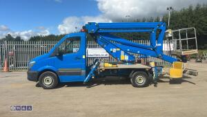 2015 MERCEDES SPRINTER 2.1L, 6 speed manual diesel with GSR 20m boom lift (KX65 KXR)(MoT 8th February 2027)(V5 & MoT in office) - 2