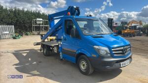 2015 MERCEDES SPRINTER 2.1L, 6 speed manual diesel with GSR 20m boom lift (KX65 KXR)(MoT 8th February 2027)(V5 & MoT in office) - 6