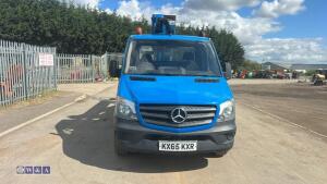 2015 MERCEDES SPRINTER 2.1L, 6 speed manual diesel with GSR 20m boom lift (KX65 KXR)(MoT 8th February 2027)(V5 & MoT in office) - 8