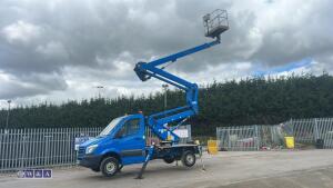2015 MERCEDES SPRINTER 2.1L, 6 speed manual diesel with GSR 20m boom lift (KX65 KXR)(MoT 8th February 2027)(V5 & MoT in office) - 11