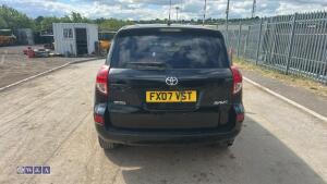 2007 TOYOTA RAV4 XTR D-4D turbo 6-speed manual diesel 4x4 (FX07 VST)(V5C new keeper slip in office) - 4