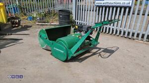 RANSOMES MASTIFF 91 36'' petrol cylinder mower c/w collection box - 3