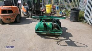 RANSOMES MASTIFF 91 36'' petrol cylinder mower c/w collection box - 4