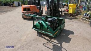 RANSOMES MASTIFF 91 36'' petrol cylinder mower c/w collection box - 5