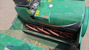 RANSOMES MASTIFF 91 36'' petrol cylinder mower c/w collection box - 9