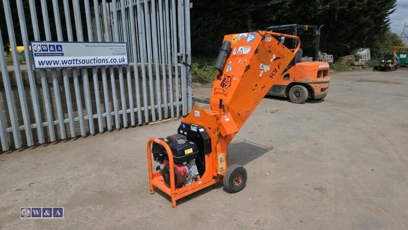 2016 TIMBERWOLF TW13/75G Honda petrol chipper