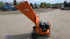 2016 TIMBERWOLF TW13/75G Honda petrol chipper - 6