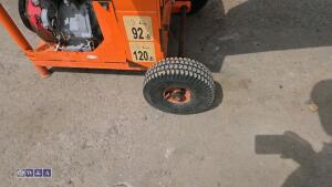 2016 TIMBERWOLF TW13/75G Honda petrol chipper - 10