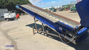 SPITFIRE portable screening plant comprising SPITFIRE single screen, conveyor, stock pile conveyor & SDMO 44kva fast tow generator - 7