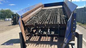 SPITFIRE portable screening plant comprising SPITFIRE single screen, conveyor, stock pile conveyor & SDMO 44kva fast tow generator - 8