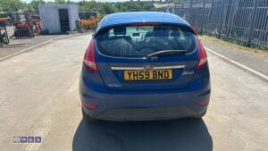2009 FORD FIESTA ZETEC 5-speed manual petrol 5-door hatchback car (YH59 BND) - 4