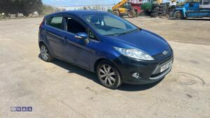 2009 FORD FIESTA ZETEC 5-speed manual petrol 5-door hatchback car (YH59 BND) - 5