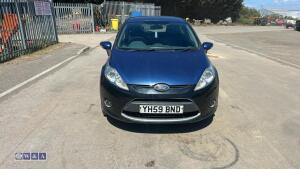 2009 FORD FIESTA ZETEC 5-speed manual petrol 5-door hatchback car (YH59 BND) - 8