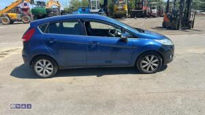 2009 FORD FIESTA ZETEC 5-speed manual petrol 5-door hatchback car (YH59 BND) - 10