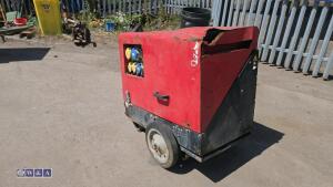 PRAMAC P6000 6kva diesel dual volt generator - 3