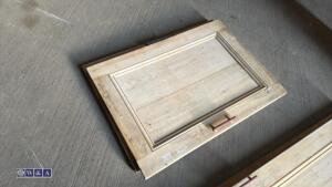 2 x stripped doors