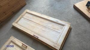 2 x stripped doors