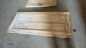 2 x stripped doors - 2