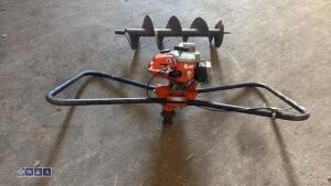 STIHL BT360 2-man post hole borer c/w 10'' auger flight - 5