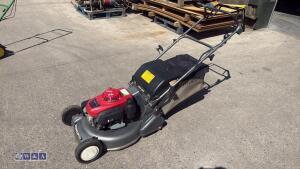 HONDA HRD53 petrol rotary mower c/w collection box
