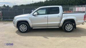 2014 VOLKSWAGEN AMAROK HIGHLINE 4MOTION D 8-speed automatic diesel pick-up, full leather (GJ14 ZRA)(MoT 29th June 2027)(V5, locking wheel nut, MoT, service book & manuals in office) - 2