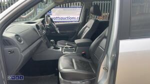 2014 VOLKSWAGEN AMAROK HIGHLINE 4MOTION D 8-speed automatic diesel pick-up, full leather (GJ14 ZRA)(MoT 29th June 2027)(V5, locking wheel nut, MoT, service book & manuals in office) - 9
