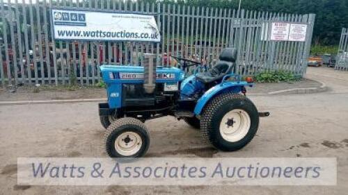 ISEKI 2160 4wd tractor c/w 3 point links, top link, pto, S/n:023832