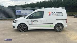 2011 VOLKSWAGEN CADDY C20 TDI 102 5-speed manual diesel panel van (FX11 YGP)(V5 in office) - 2