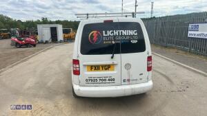 2011 VOLKSWAGEN CADDY C20 TDI 102 5-speed manual diesel panel van (FX11 YGP)(V5 in office) - 4
