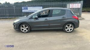 2011 PEUGEOT 308 SPORT 5-speed manual petrol 5-door hatchback car (RO11 WCZ) - 2