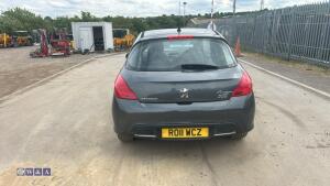 2011 PEUGEOT 308 SPORT 5-speed manual petrol 5-door hatchback car (RO11 WCZ) - 4