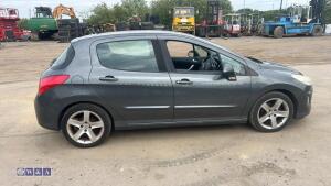 2011 PEUGEOT 308 SPORT 5-speed manual petrol 5-door hatchback car (RO11 WCZ) - 8